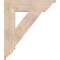 Ekena Millwork Traditional Traditional Smooth Bracket, Douglas Fir, 5 1/2"W x 26"D x 30"H BKT06X26X30TRA01SDF - alternate 3
